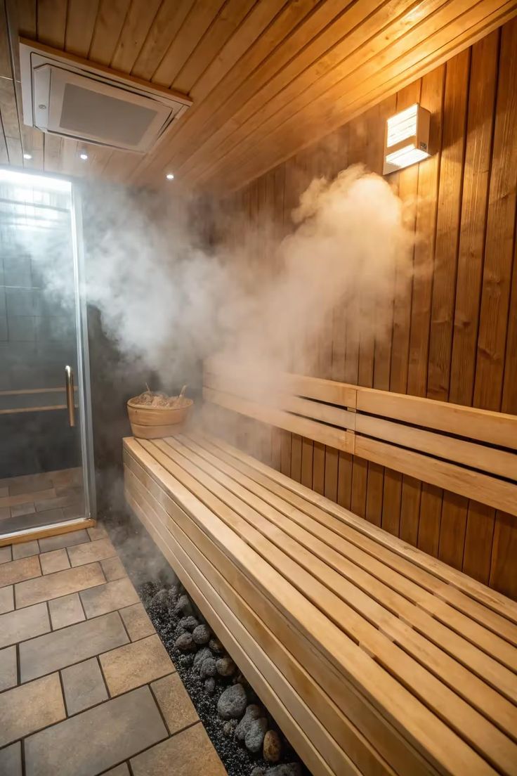 Steam room at Jasmin Spa